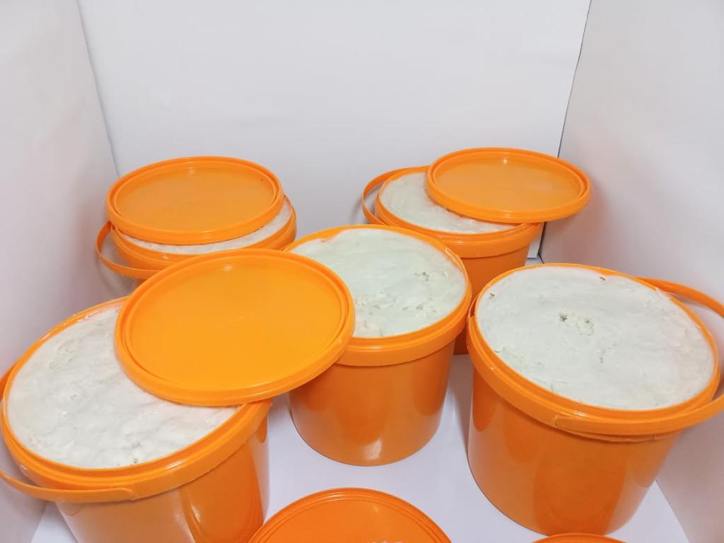 Product image - Shea butter is fat that’s extracted from the nuts of the shea tree. It’s solid at warm temperatures and has an off-white or ivory color. Shea trees are native to West Africa, and most shea butter still comes from that region.